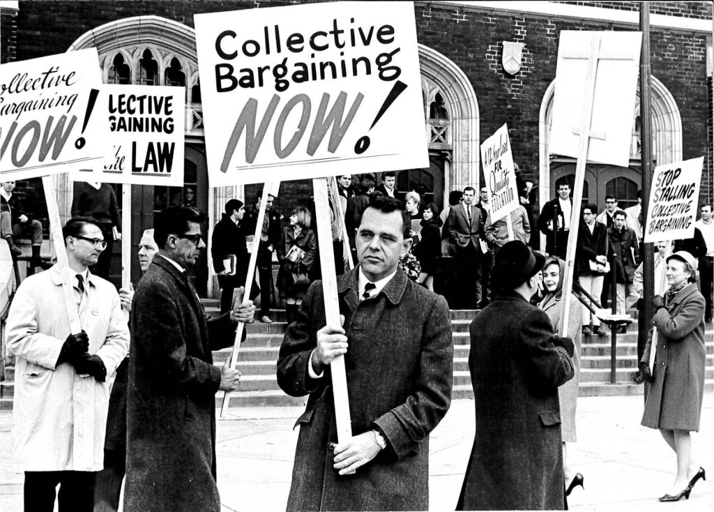 Cook County College Teacher's Union on Strike, Chicago, IL, 1969