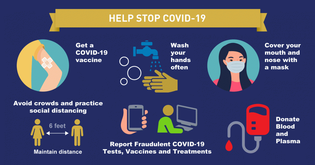 how to stop the spread of COVID